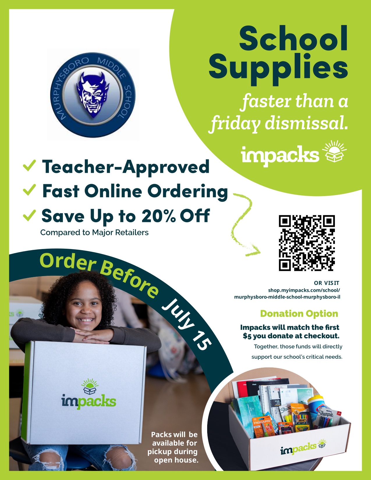 Impacks- Schooly Supplies